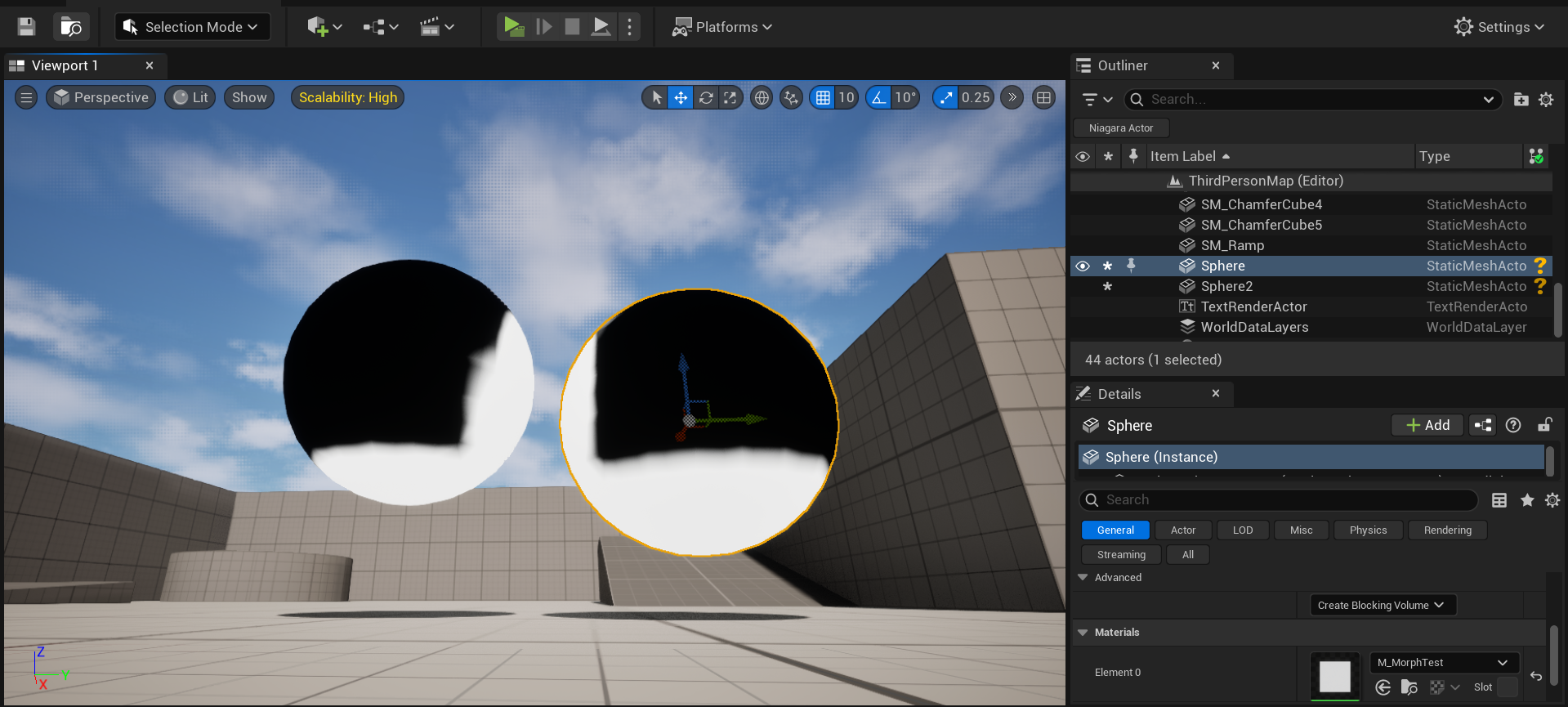 Distance To Nearest Surface Direction